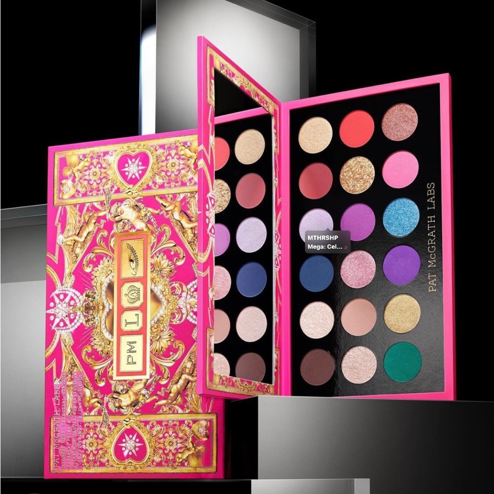 NIB Pat McGrath MTHRSHP Mega Celestial Nirvana colors eyeshadow palette limited